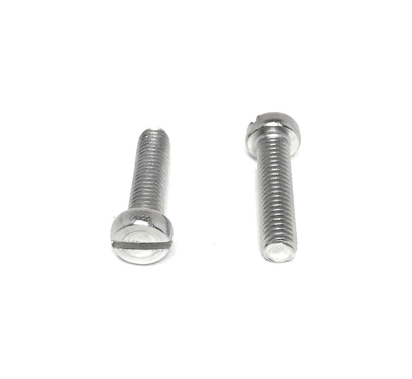 M4 x 8mm SLOTTED CHEESE HEAD SCREWS MACHINE SCREWS STAINLESS STEEL A2 DIN 84