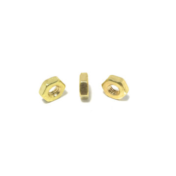 Solid Brass DIN934 Finished Hex Nuts