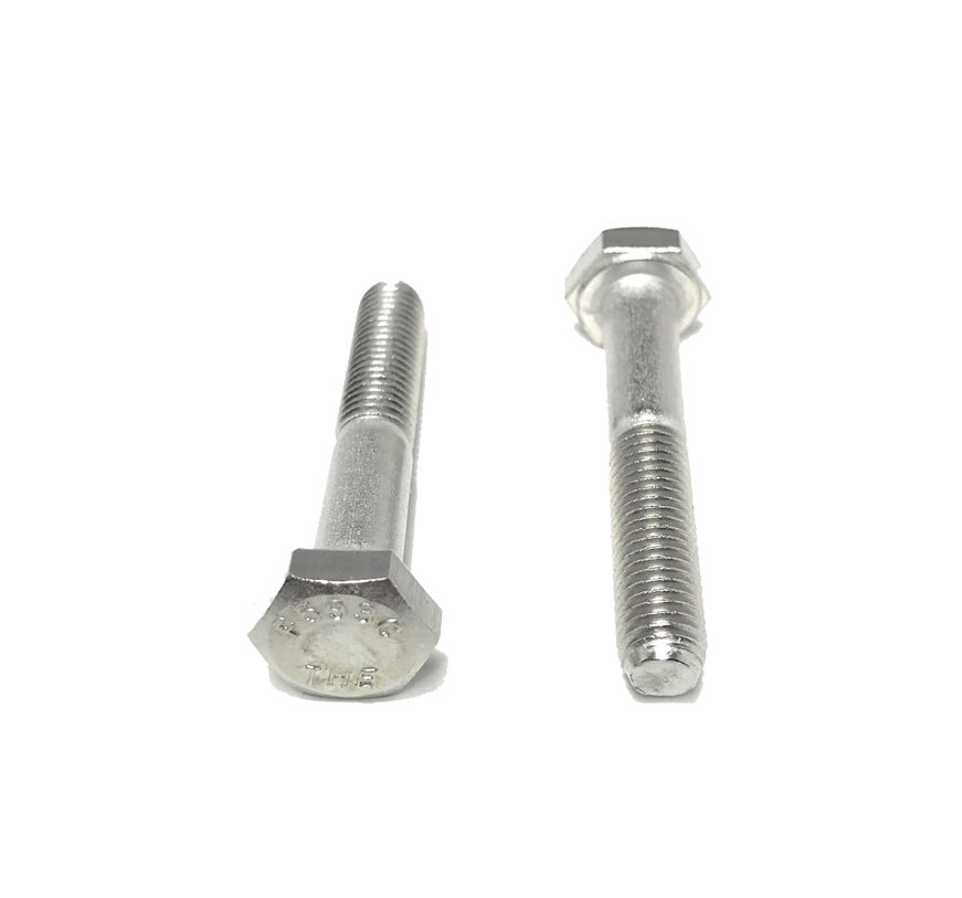 Box of 2 3/8-24 x 2 Hex Head Cap 18-8 Stainless Steel