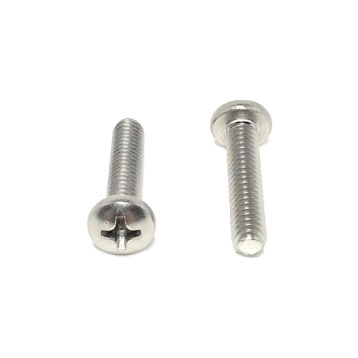 316 Stainless Steel Phillips Pan Head Machine Screws (UNC) Coarse Thread