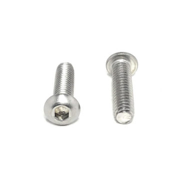 18-8 Stainless Steel Button Head Socket Cap Screws (UNC) Coarse Thread