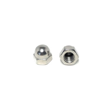 316 Stainless Steel Hex Acorn Cap Nuts (UNC) Course Thread